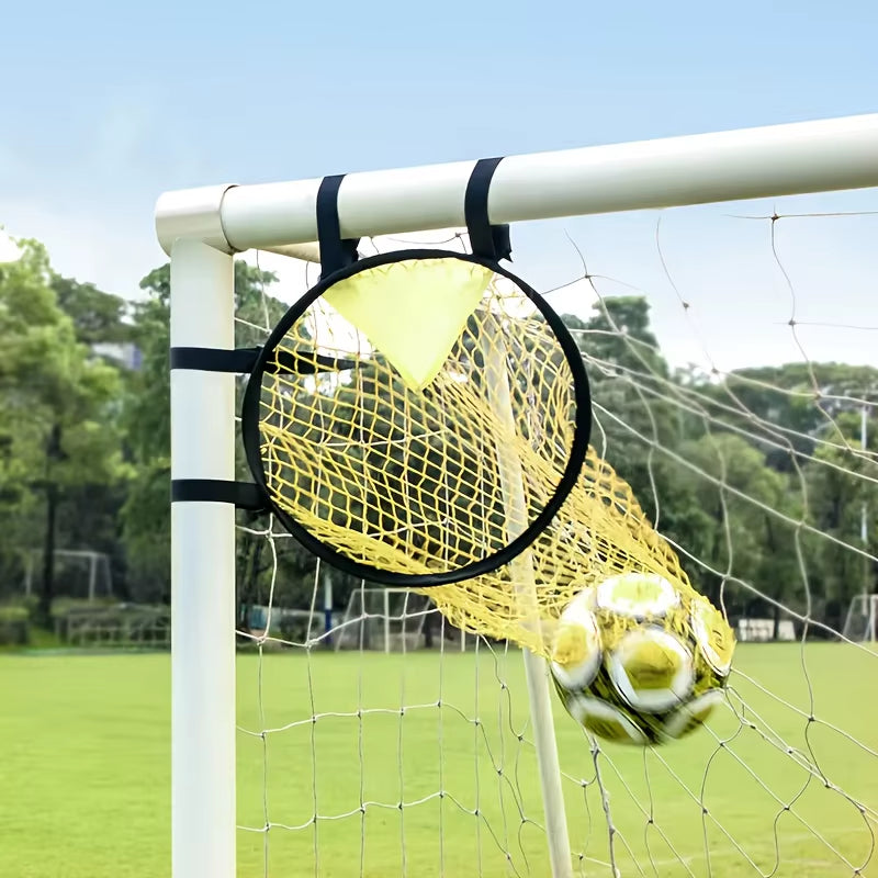 Football Goal Target Pocket Free Kick Shooting Practice Target Football Goal Positioning Football Training Net Pocket