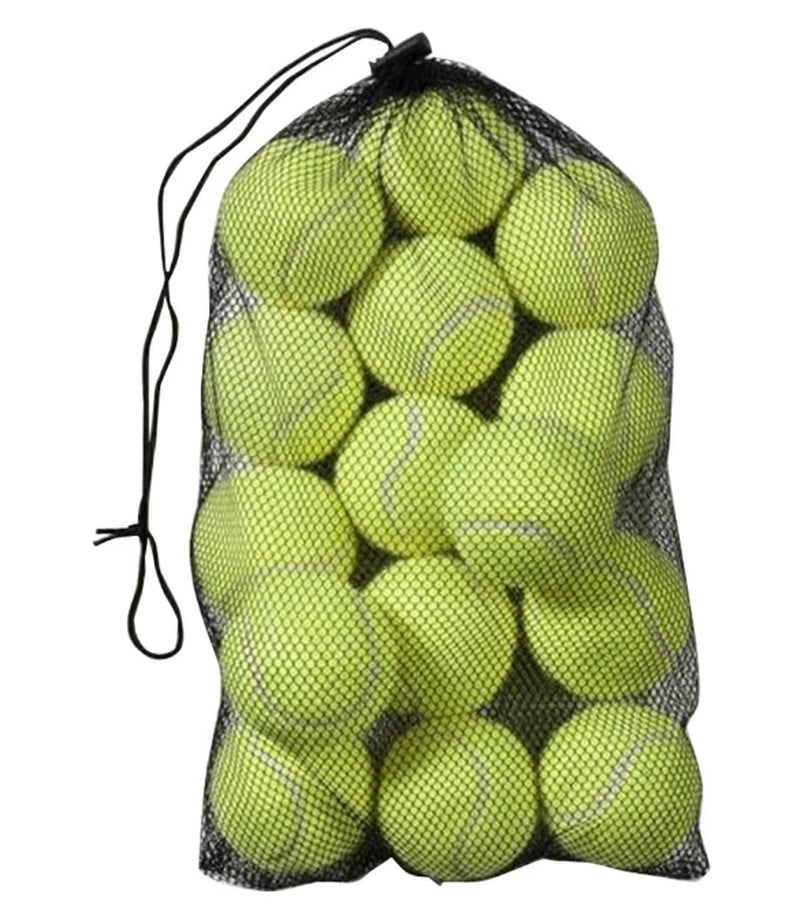 15 X Pack Tennis Balls Bulk Pack Green Tennis Balls Outdoor Playing Tennis Balls